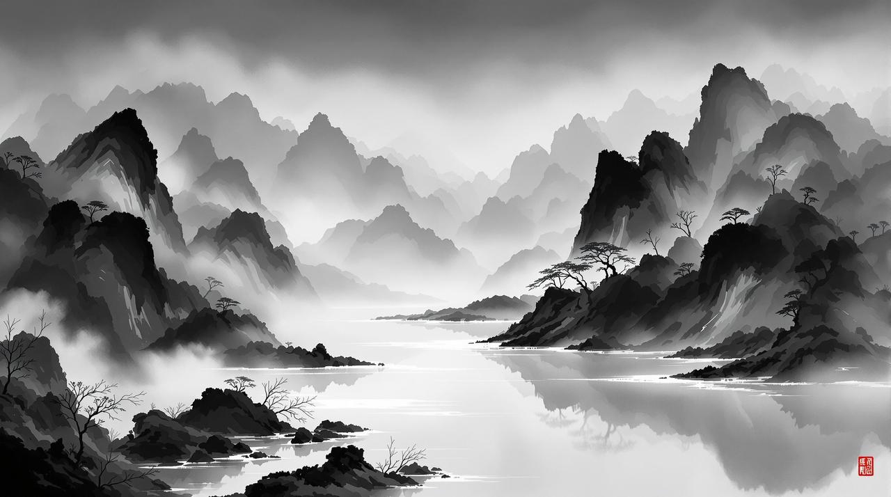 乐乐动漫网专题：水墨丹青 · 国风美学 - 以墨为骨，以韵为魂